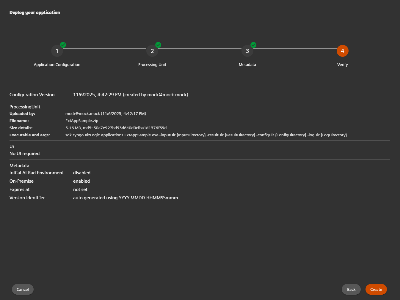 Open Apps deployment