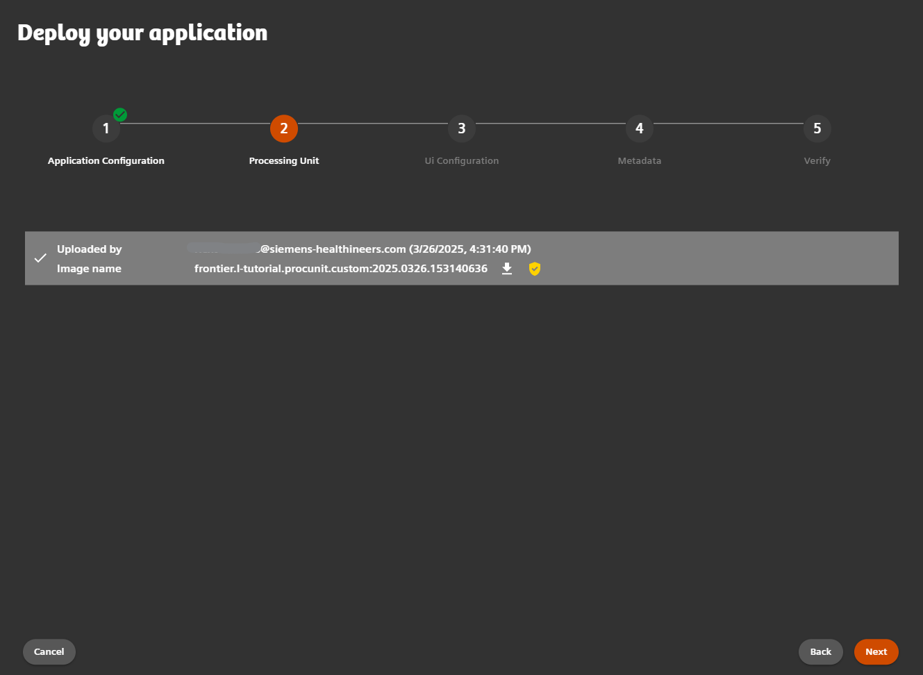 Open Apps deployment