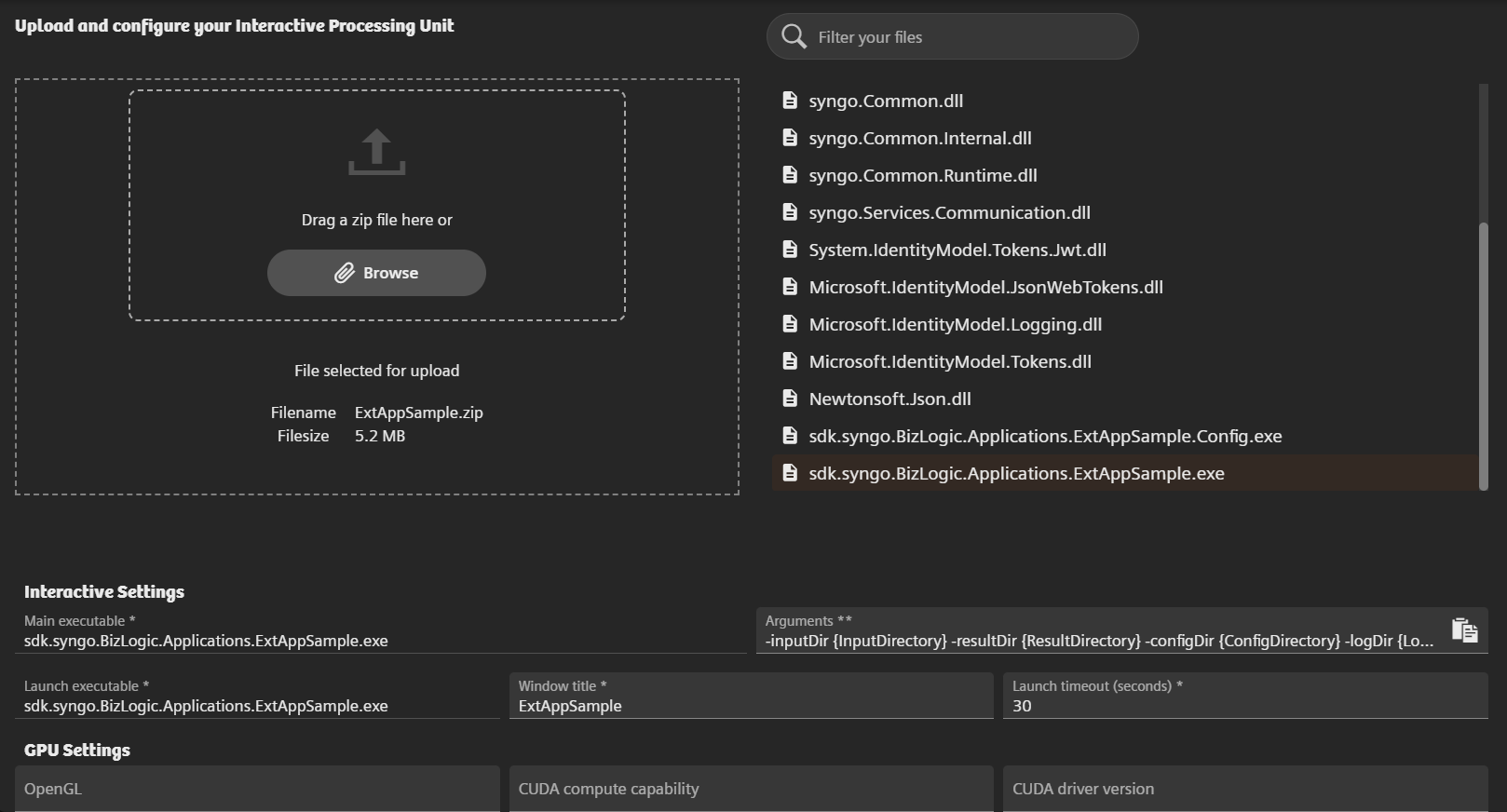 Upload new interactive PU